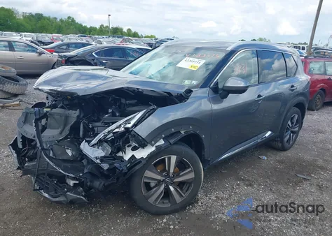 2023 Nissan Rogue Sl Intelligent Awd из США, поврежденный, VIN JN8BT3CB7PW475266